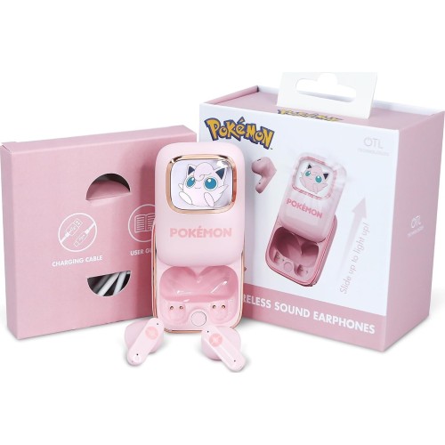 otl technologies Pokemon Jiggly Puff Slide Tws Earphones With Charging Case  5055371629515