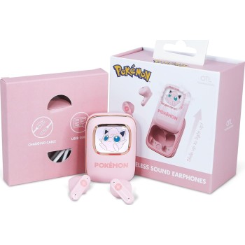 otl technologies Pokemon Jiggly Puff Slide Tws Ακουστικά Με Θήκη Φόρτισης  5055371629515