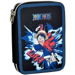 GIM Case Double ONE Piece Luffy Γεμάτη Διπλή Κασετίνα 377-03100 5204549165083