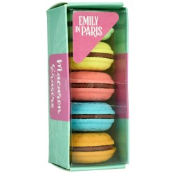 GIM Σετ 5 Χρωματιστές Γόμες Emily In Paris Macarons 351-00002 5204549165182