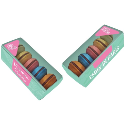 GIM Σετ 5 Χρωματιστές Γόμες Emily In Paris Macarons 351-00002 5204549165182