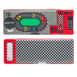Yolo Retro Αρωματική Κασετίνα Με Κομπιουτεράκι Race Cars 11303 7290120033375