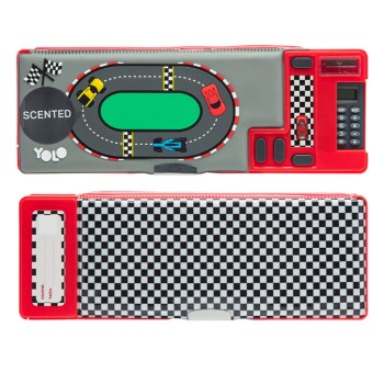 Yolo Retro Αρωματική Κασετίνα Με Κομπιουτεράκι Race Cars 11303 7290120033375