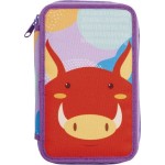 CARIOCA Pencil Case 3 zip Boar C42356 8003511453565