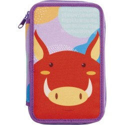 CARIOCA Pencil Case 3 zip Boar C42356 8003511453565