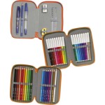 CARIOCA Pencil Case 3 Zip Smack C42807 8003511214456