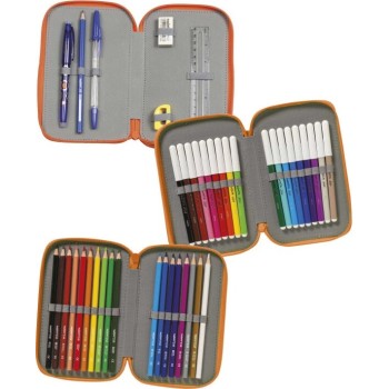 CARIOCA Pencil Case 3 Zip Smack C42807 8003511214456