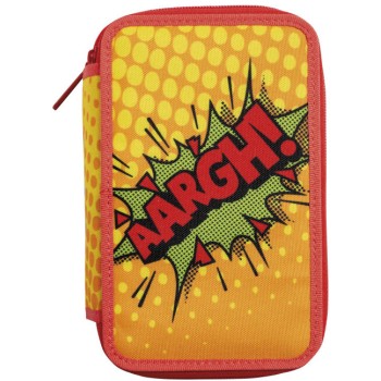 CARIOCA Pencil Case 3 Zip Aargh C42807 8003511214449