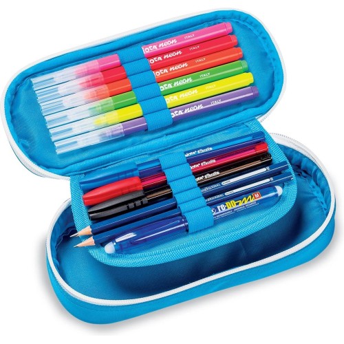 CARIOCA Pencil Case Pouch Fluo Full - 1 Pcs C42804 8003511428044