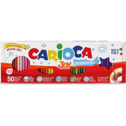 CARIOCA Fine tip Felt tip Pens joy ½ Meter - 50 pcs C41018 8003511410186