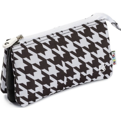 CARIOCA Multi-Pocket Pencil Case Groovi Empty Piedpoule C23284 8003511023843
