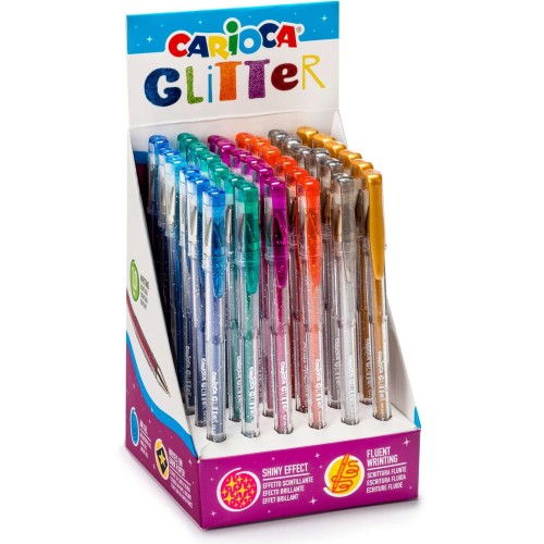 CARIOCA Pen Glitter 15 Cm - 1 Piece C42166 8003511310387