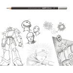 CARIOCA Graphite Pencils hb 4 pcs + Eraser C42513 8003511425135