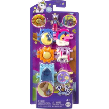 Mattel Polly Pocket Bracelet Treasures Unicorn  HKV67 / HKV68 194735109265