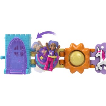 Mattel Polly Pocket Bracelet Treasures Unicorn  HKV67 / HKV68 194735109265