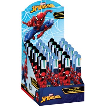 Diakakis imports Spiderman Στυλό Spider-Man Με 6 Χρώματα - 1 Τμχ 000508385 5205698673337