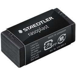 STAEDTLER Rasoplast Black Eraser 3Cm 526 B40-9 02 4007817524053