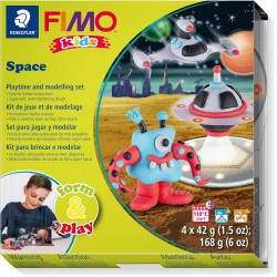 STAEDTLER  Σετ Κατασκευών Fimo Kids Space 90 8034 17 LZ03 4007817032619