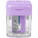 Faber-Castell Mini Box Sharpener In 4 Pastel Colors 182801 4005401828013