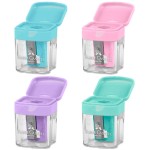 Faber-Castell Ξύστρα Mini Box Σε 4 Pastel Χρώματα 182801 4005401828013