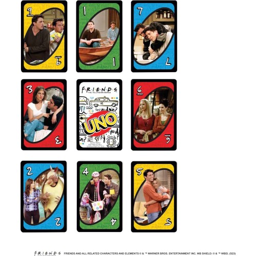 Mattel Uno Friends HJH35 194735086177