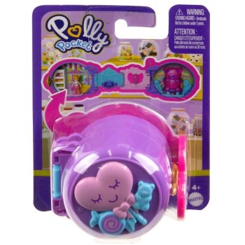 Mattel Polly Pocket On The Go Fun Purple HRD73 / HRD76 194735173914