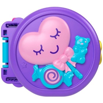 Mattel Polly Pocket On The Go Fun Purple HRD73 / HRD76 194735173914