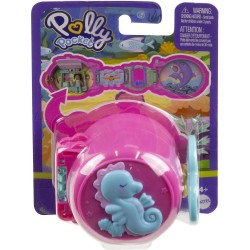 Mattel Polly Pocket On The Go Fun Pink HRD73 / HRD75 194735174034