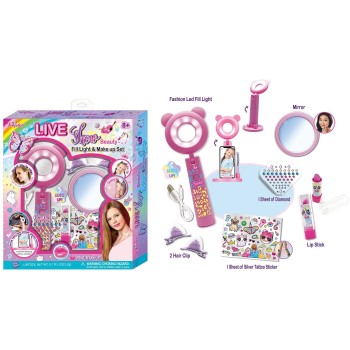 Tokidas LIVE Show Beauty Fill Light & Makeup Set T257 6971617152786