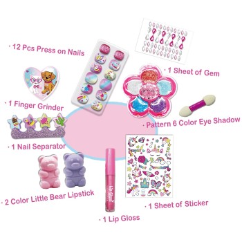 Tokidas Makeup Fashion Σετ Με Φορητή Θήκη T271 6971617153417