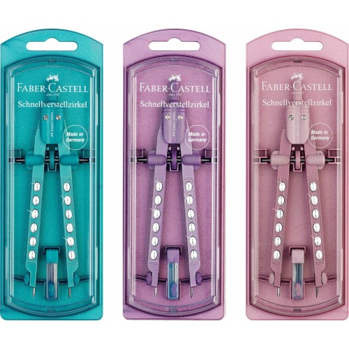 Faber-Castell Compass Sparkle Factory - 1 Pc 174323 4005401743231