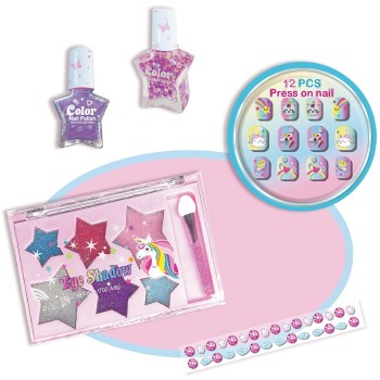 Tokidas Glitz Manicure / Makeup Set T056 6971617153141