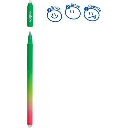 CARIOCA Oops Στυλό Γράψε-Σβήσε Easy Erasable Pen - Πράσινο C41029 8003511310042