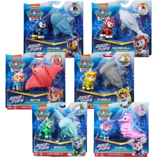 Spin Master Paw Patrol: Aqua Pups Νεροκουταβάκια - 1 Τμχ 097751 778988437834