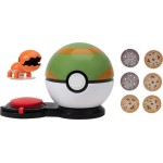 Jazwares Pokemon Παιχνίδι Μάχης 1Τεμ. Wave 3 – Trapinch & Nest Ball PKW3169 JW002724-W03 191726483229