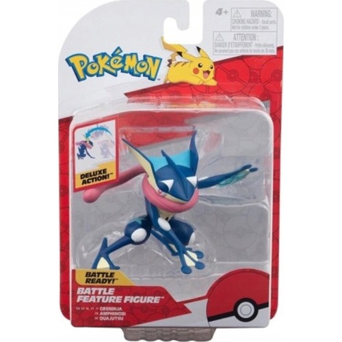 Jazwares Pokemon Φιγούρα Μάχης 11Εκ W17 (4 Σχέδια) – Greninja, PKW3417 JW095135-W17 191726508953