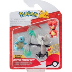 Jazwares Pokemon Figures 3 Pcs. W19 (4 Designs) – Magby, Alolan, Marow Pkw3600 JW095155-W19 191726709411