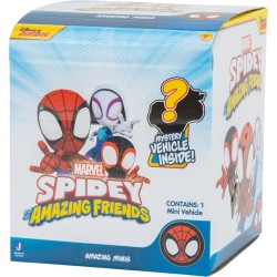 Jazwares Spiderman Surprise Spidey 5Cm Figure With Vehicle (8 Designs) – 1 Pc JWS00045 0191726408390