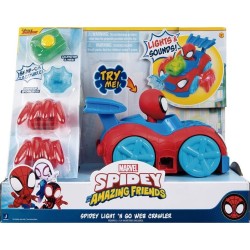 Jazwares Spiderman Spidey - 15Cm Spidey Vehicle With Sound And Light JWS00201 191726495277