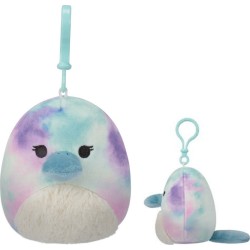 Jazwares Squishmallows Plush Keychain Wave 4 (6 Designs) 9Cm - Mitch The Platypus Sqcp00215 JWSQ0214 196566406957