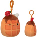 Jazwares Squishmallows - Wave 4 Keychain Plush (6 Designs) 9Cm - Weaver The Waffle Sqcp00219 JWSQ0214 196566406995