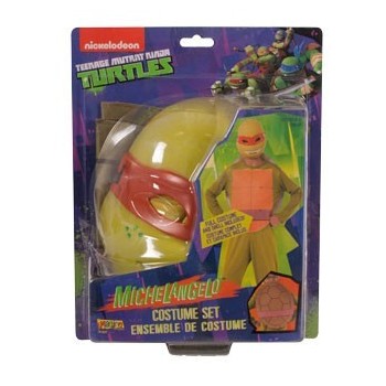 Giochi Preziosi Χελωνονιντζάκια TMNT Teenage Mutant Ninja Turtles Κοστούμι Michelangelo GPH31247 048229022267