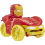 Jazwares Spiderman Spidey - Φιγούρα 5Cm Με Όχημα W1 - Iron Man JWS00007-B 191726439394