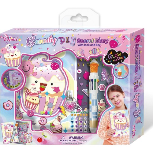 Tokidas Beauty D.I.Y Μυστικό Ημερολόγιο Με Κλειδαριά T123SC 6971617153387