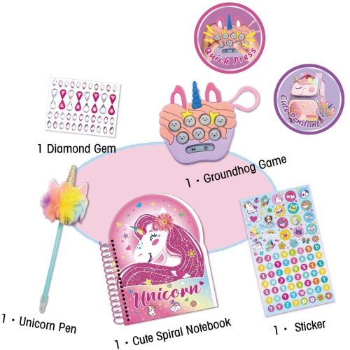 Tokidas Cute Stationery Set / Puzzle Hamster Game Console T121U 6971617152656