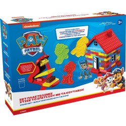 John Σετ Πλαστελίνες Σπίτι Paw Patrol 03985PM 8693830039856