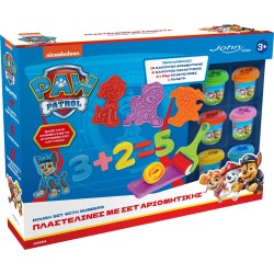 John Dough Set With Numbers Paw Patrol 03986PM 8693830039863