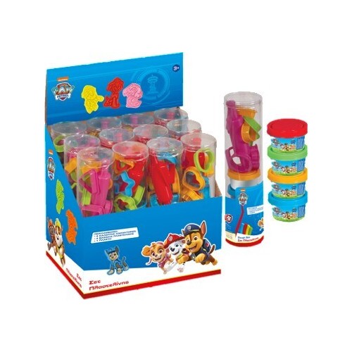 John Σετ Πλαστελίνες Σε Σωλήνα Paw Patrol - 1 Τμχ 03980PM 8693830039801