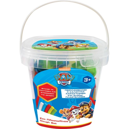John Dough Set in Small Bucket Paw Patrol 03979PM 8693830039795