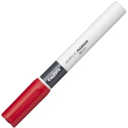 Carioca Acrylic Marker - Red C45218 8003511314033
